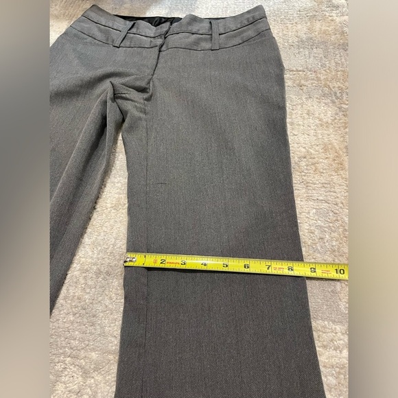 Style That Works By Vanity Gray Dress Pants Juniors Size 3 Y2K Flare Leg - Picture 3 of 11